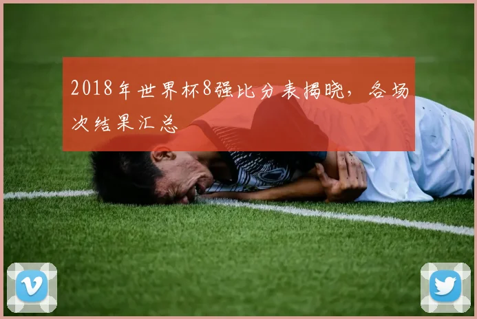 2018年世界杯8强比分表揭晓，各场次结果汇总