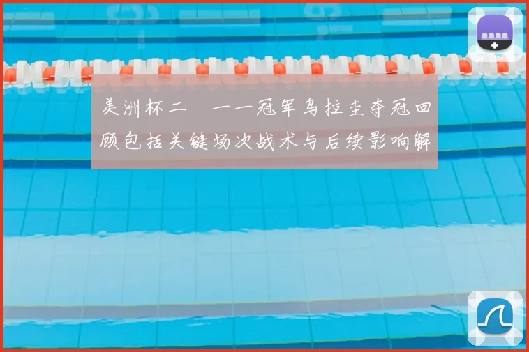 美洲杯二〇一一冠军乌拉圭夺冠回顾包括关键场次战术与后续影响解读